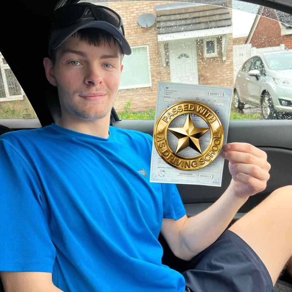 Passed with Us: Driving Lessons Saltney, lessons for beginners, package deals, qualified instructors, and high pass rate. Book now for results.