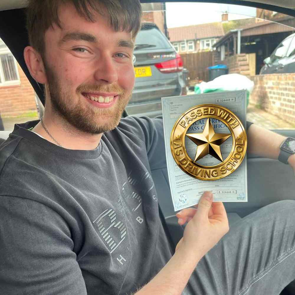 Passed with Us: Driving Lessons Saltney, high pass rate, ADI Registered instructors, and package deals. Book now to start your journey.