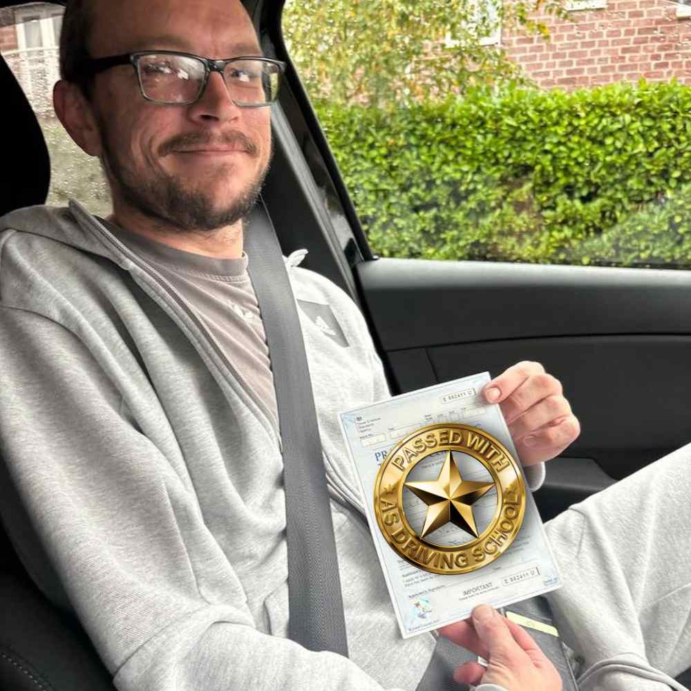 Passed with Us—Driving Lessons Saltney: high pass rate, fully trained driving tutors, flexible bookings, and lessons for beginners. Book now.